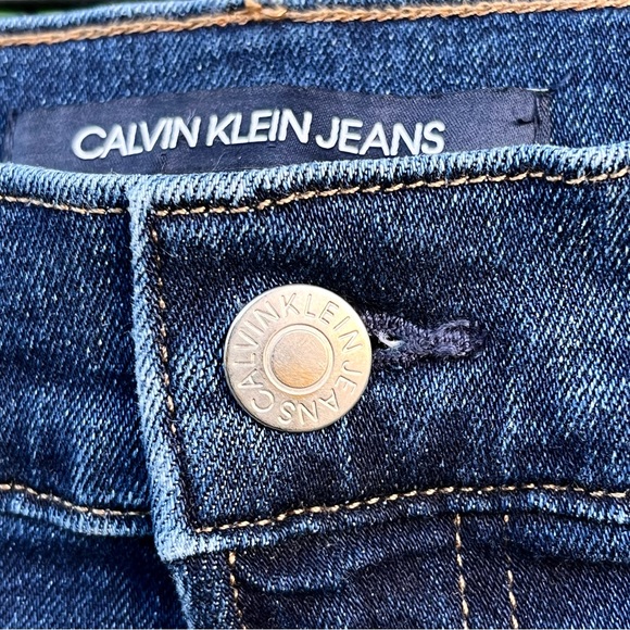 Calvin Klein Blue Jeans CKJ Size 40 X 26 Stretch Designer Classic Denim Stylish - Picture 7 of 13